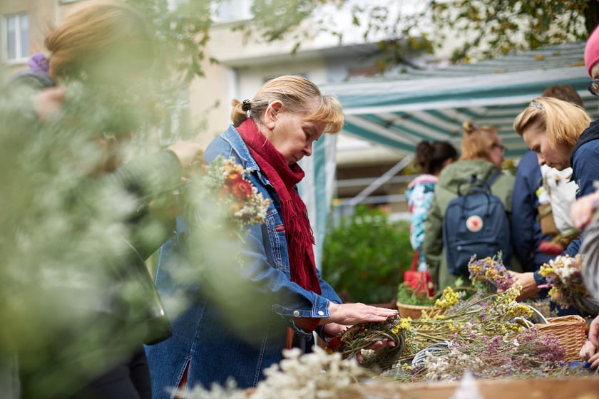 Projekt Grow Green. Warsztaty ogrodnicze, florystyczne, zabawy dla dzieci na osiedlu Ołbin