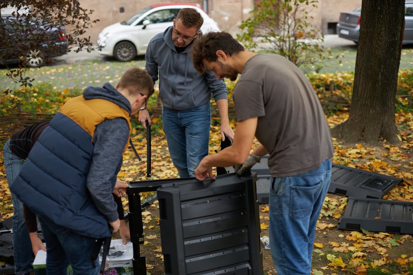 Projekt Grow Green. Warsztaty ogrodnicze, florystyczne, zabawy dla dzieci na osiedlu Ołbin
