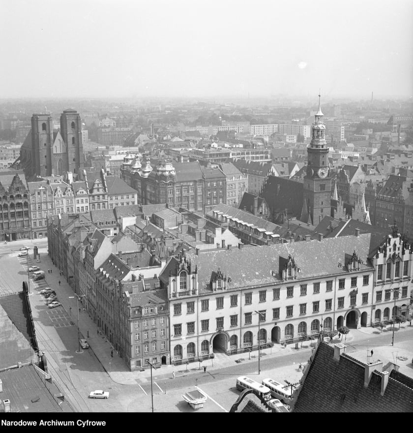 Wrocław w latach 60. XX w. Rynek