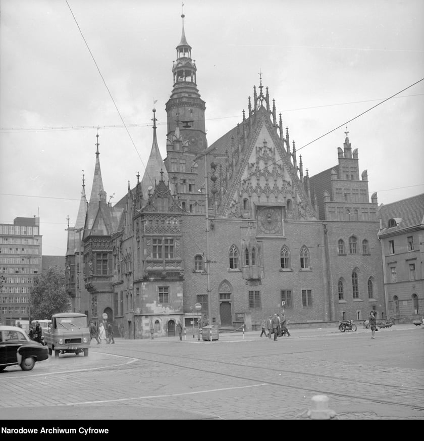 Wrocław w latach 60. XX w. Rynek