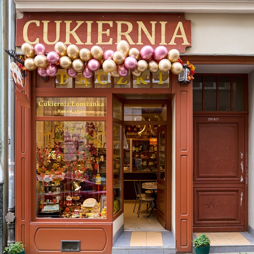 Łomżanka 24 października podczas świętowania 90. urodzin cukierni