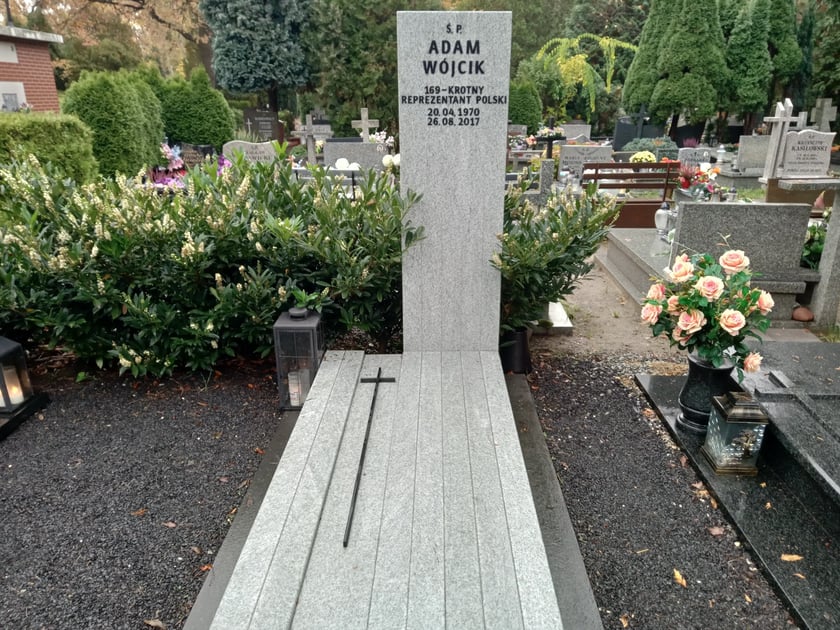 Adam Wójcik, koszykarz, spoczywa na Cmentarzu Grabiszyńskim