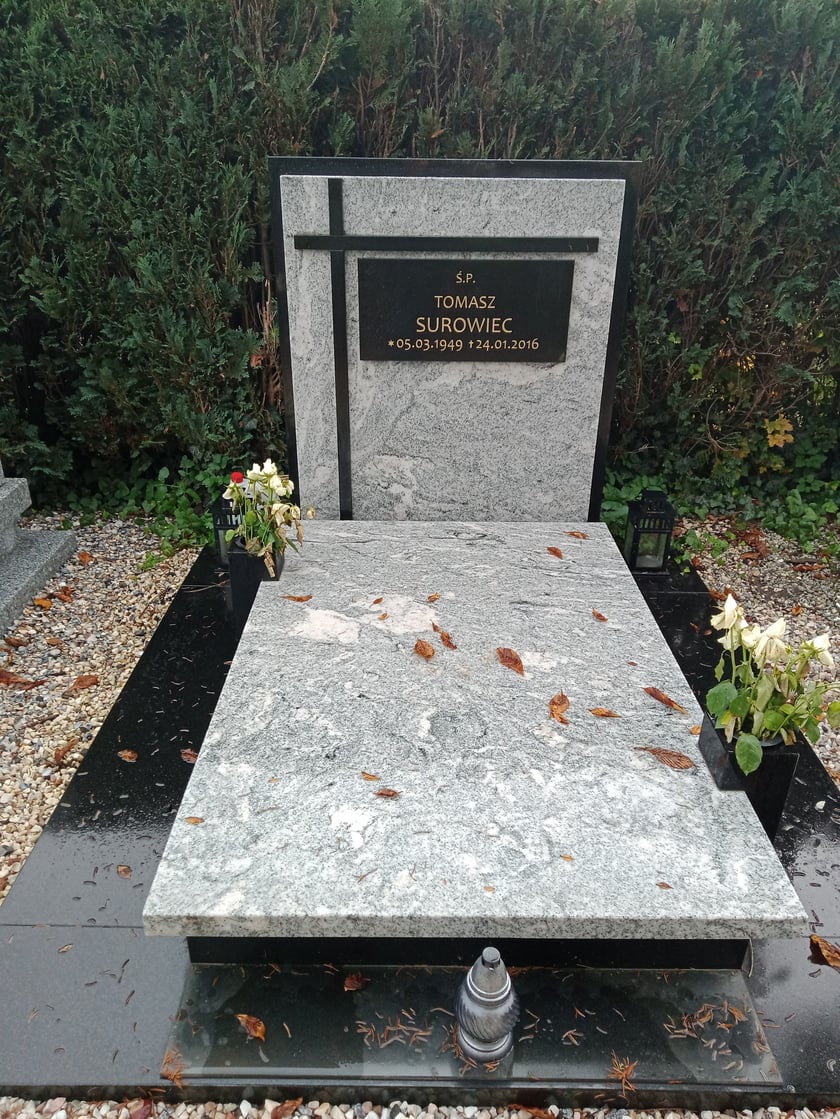 Tomasz Surowiec, związkowiec, legenda Solidarności, spoczywa na Cmentarzu Osobowickim