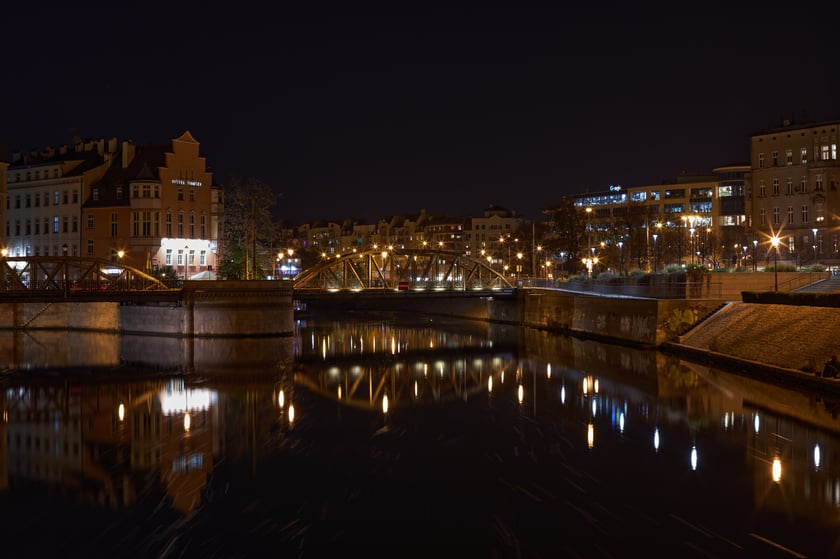 Magiczny Wrocław nocą