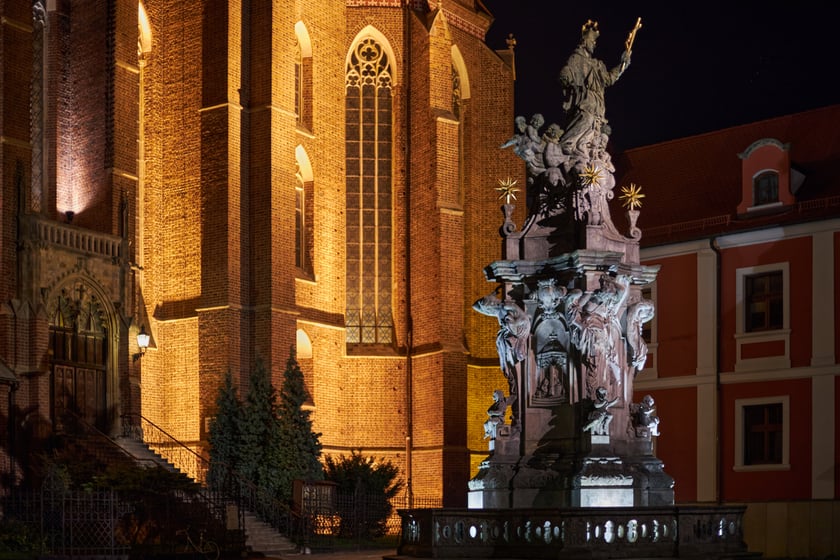 Magiczny Wrocław nocą