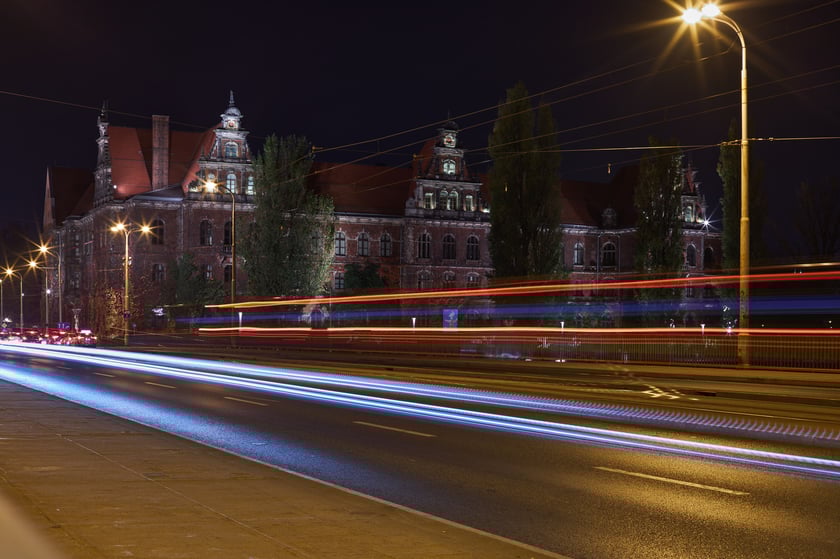 Magiczny Wrocław nocą