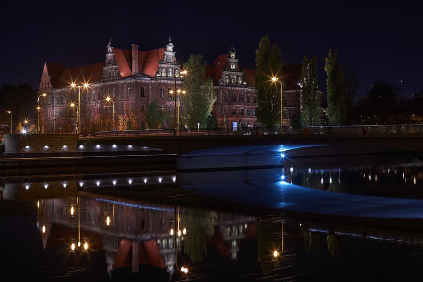 Magiczny Wrocław nocą
