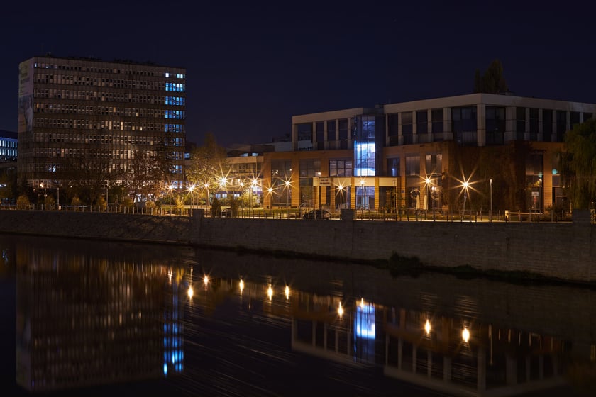 Magiczny Wrocław nocą