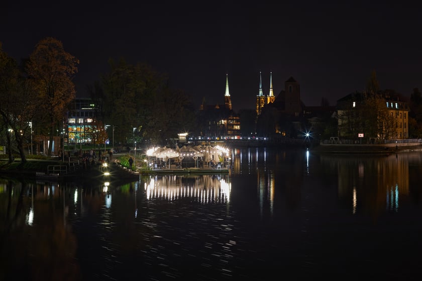 Magiczny Wrocław nocą