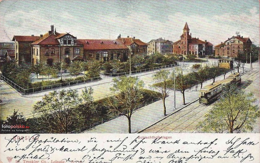Ulica Legnicka w czasach Breslau