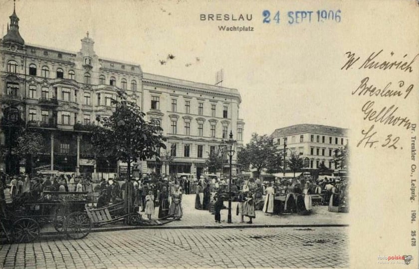 Ulica Legnicka w czasach Breslau