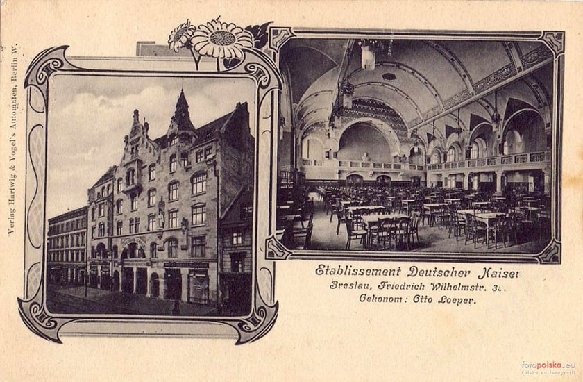 Ulica Legnicka w czasach Breslau