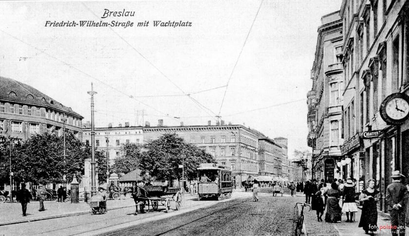 Ulica Legnicka w czasach Breslau