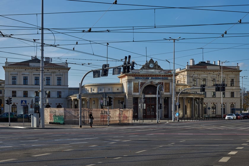 Remont fontanny na placu Orląt Lwowskich