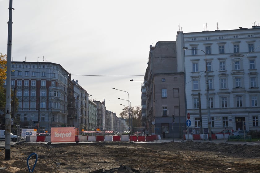 Przebudowa ulicy Pomorskiej i placu Staszica