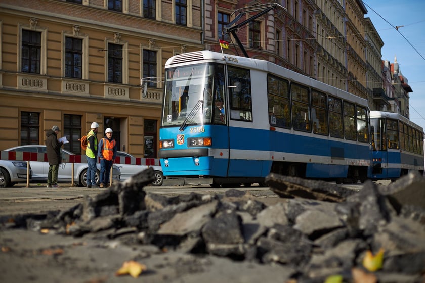 Przebudowa ulicy Pomorskiej i placu Staszica