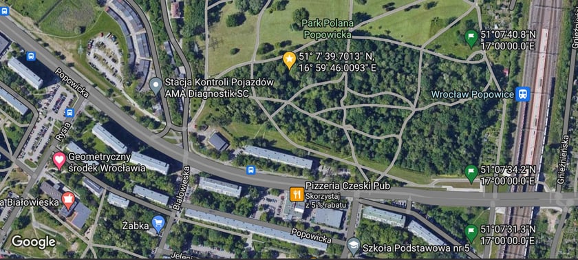 Geodezyjny środek Wrocławia