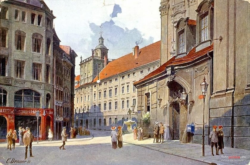 Widok na Uniwersytet Wrocławski