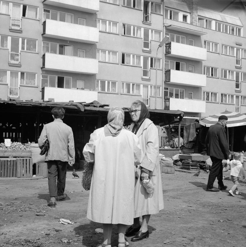Wrocław w latach 60. XX w. Nowy Targ, 1962