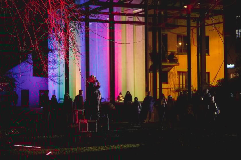Na zdjęciu iluminacja Ogrodu Botanicznego we Wrocławiu w poprzednich latach