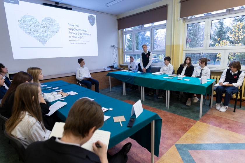 Debata oksfordzka w SP nr 63 we Wrocławiu