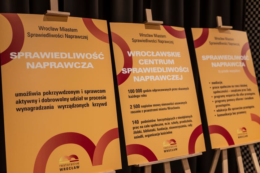 Na zdjęciu uczestnicy pierwszej Gali Sprawiedliwości Naprawczej
