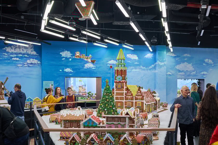 ?Miasto z Piernika? w Kolejkowie (na zdjęciu) jest czynne w Sky Tower. To wielka turystyczna atrakcja Wrocławia