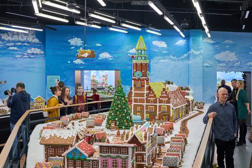 ?Miasto z Piernika? w Kolejkowie (na zdjęciu) jest czynne w Sky Tower. To wielka turystyczna atrakcja Wrocławia