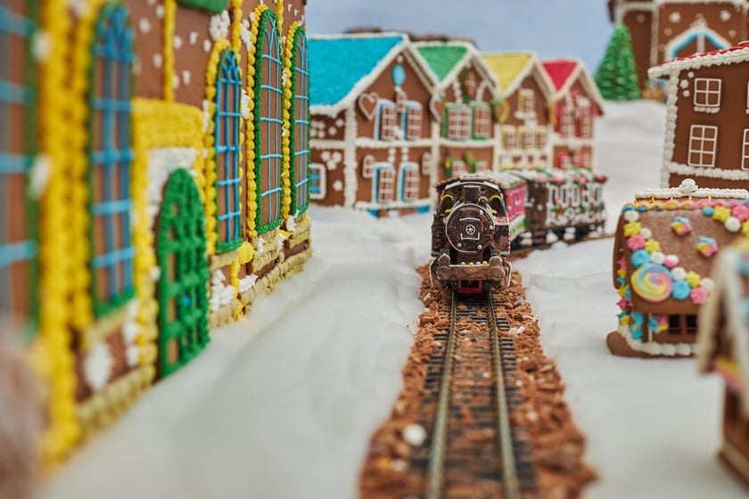 ?Miasto z Piernika? w Kolejkowie (na zdjęciu) jest czynne w Sky Tower. To wielka turystyczna atrakcja Wrocławia