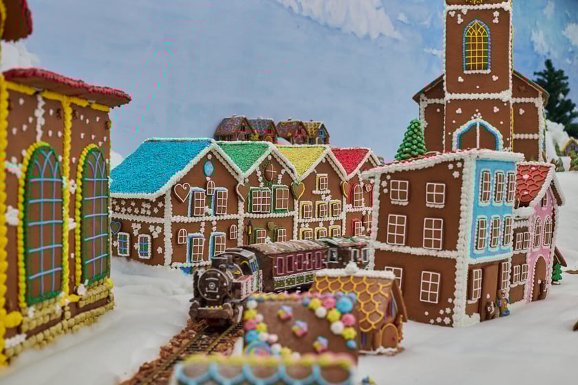 ?Miasto z Piernika? w Kolejkowie (na zdjęciu) jest czynne w Sky Tower. To wielka turystyczna atrakcja Wrocławia