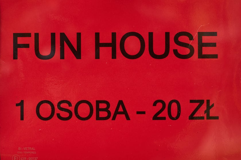 Fun House, cena: 20 zł za osobę
