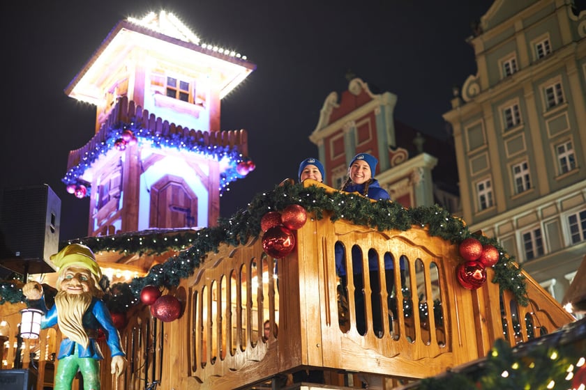 Rozświetlenie choinki bożonarodzeniowej na wrocławskim Rynku, 6.12.2022
