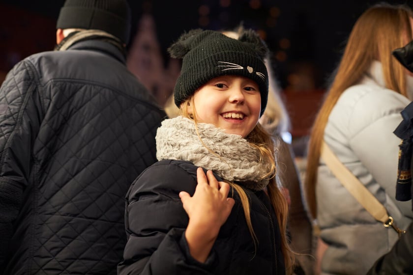 Rozświetlenie choinki bożonarodzeniowej na wrocławskim Rynku, 6.12.2022