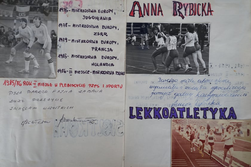 Zdjęcia z kronik szkolnych SP nr 97 we Wrocławiu