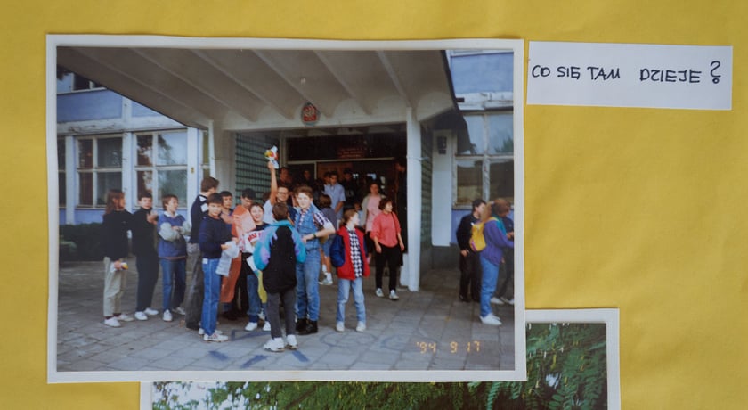 Zdjęcia z kronik szkolnych SP nr 97 we Wrocławiu