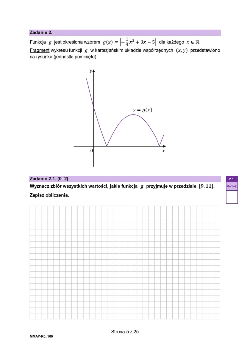 Matura próbna 2023 z matematyki z CKE - poziom rozszerzony ARKUSZ