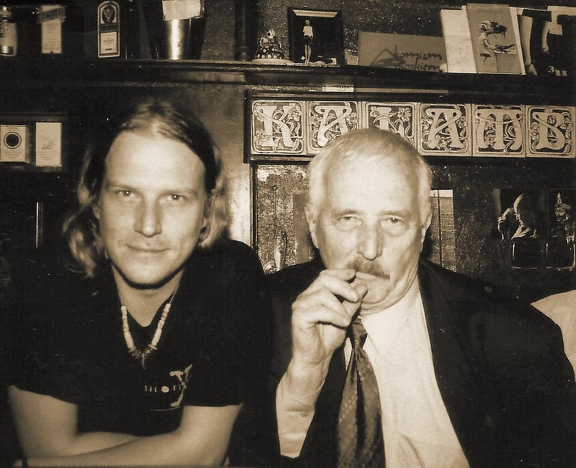 Kawiarnia Kalambur. Michał i Bogusław Litwińcowie