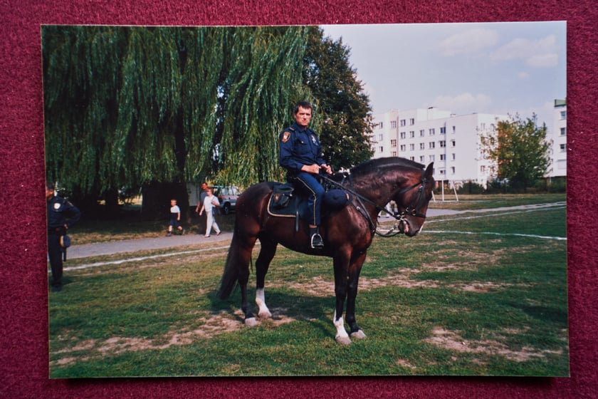 Na zdjęciach zbiory straży miejskiej