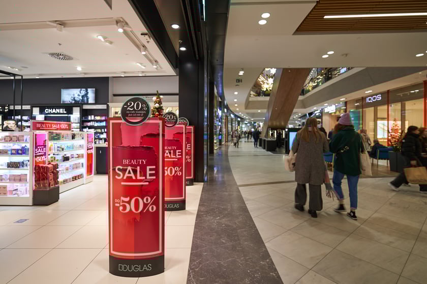 Poświąteczne promocje i wyprzedaże w galerii Wroclavia