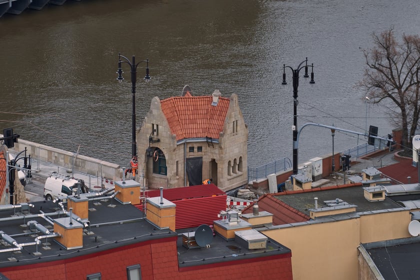 Na zdjęciu Wrocław - widok z wieży kościoła św. Elżbiety
