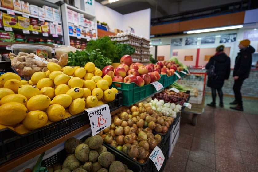 Produkty z Hali Targowej we Wrocławiu