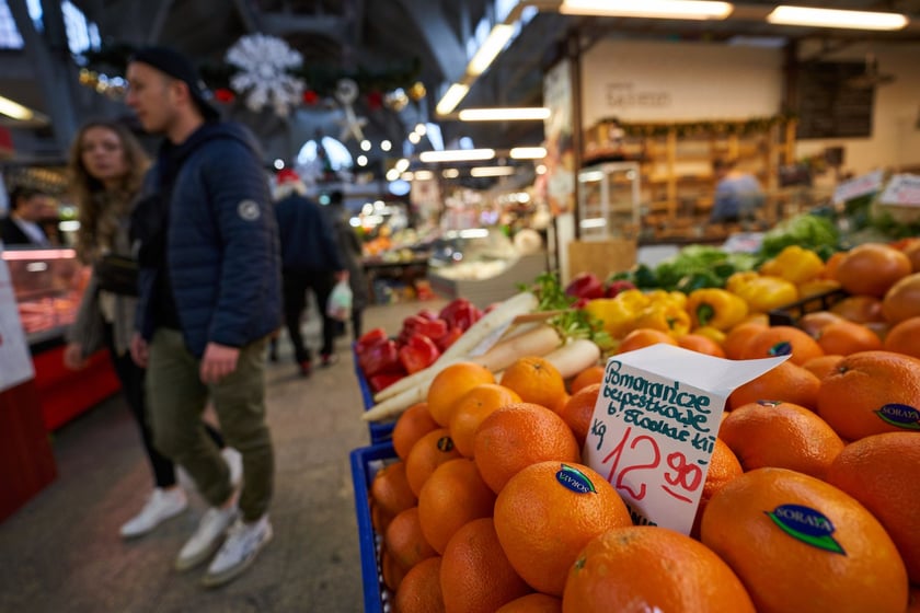 Produkty z Hali Targowej we Wrocławiu