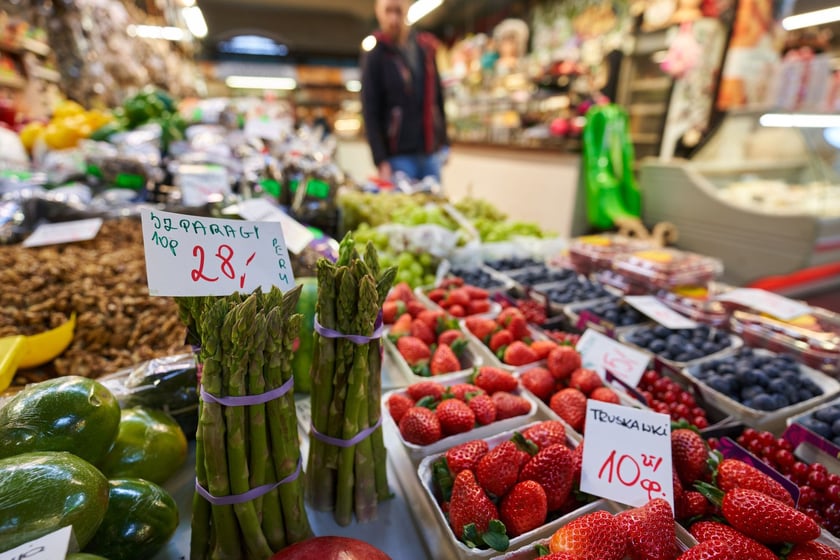 Produkty z Hali Targowej we Wrocławiu