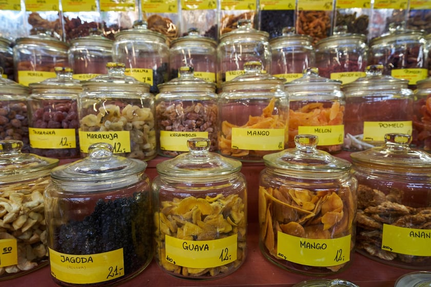 Produkty z Hali Targowej we Wrocławiu