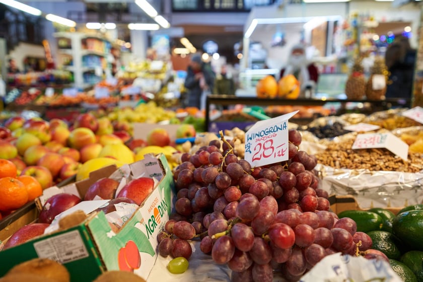 Produkty z Hali Targowej we Wrocławiu