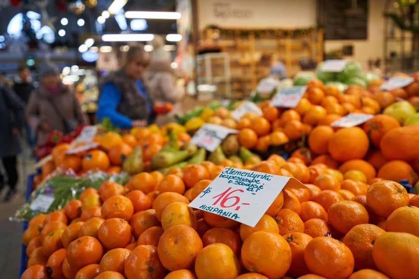 Produkty z Hali Targowej we Wrocławiu
