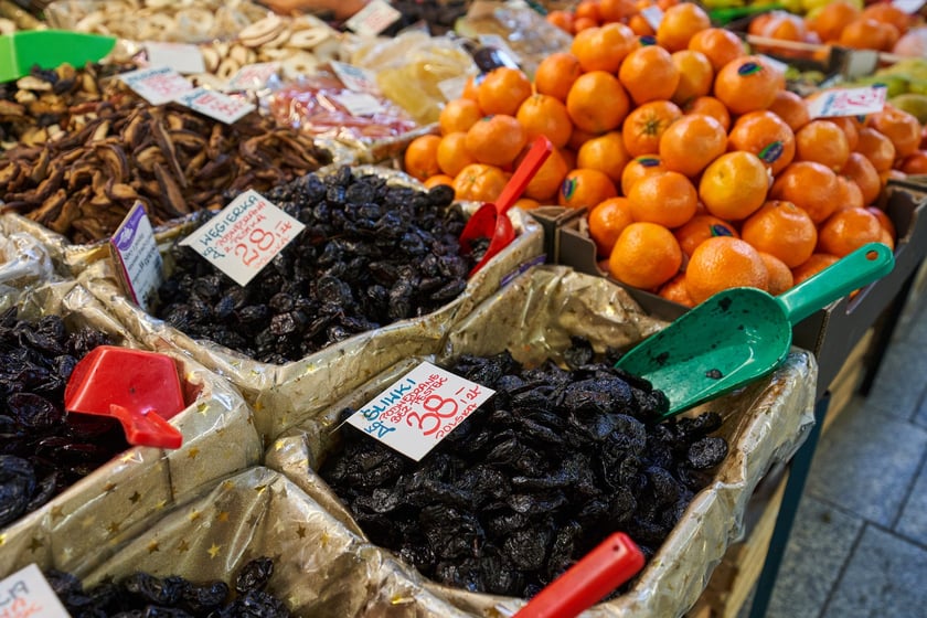 Produkty z Hali Targowej we Wrocławiu