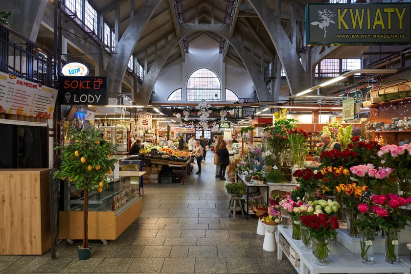 Produkty z Hali Targowej we Wrocławiu