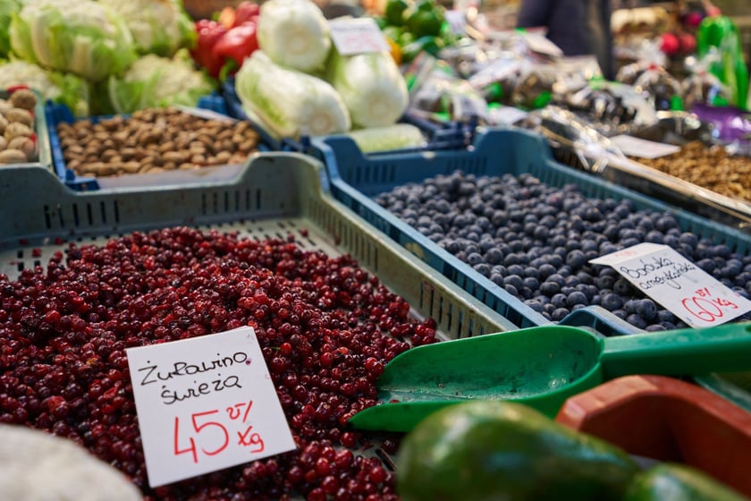 Produkty z Hali Targowej we Wrocławiu