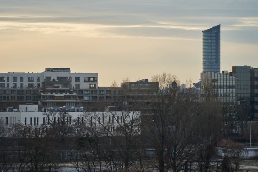 Widoki Wrocławia z kolei linowej Polinka